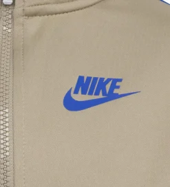 Nike Træningssæt - Khaki m. Blå/Navy