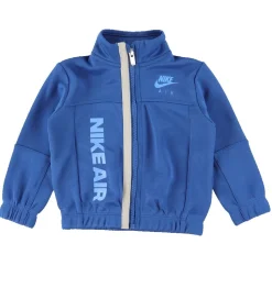 Nike Træningssæt- Cardigan/Bukser - Air - Marina Blue
