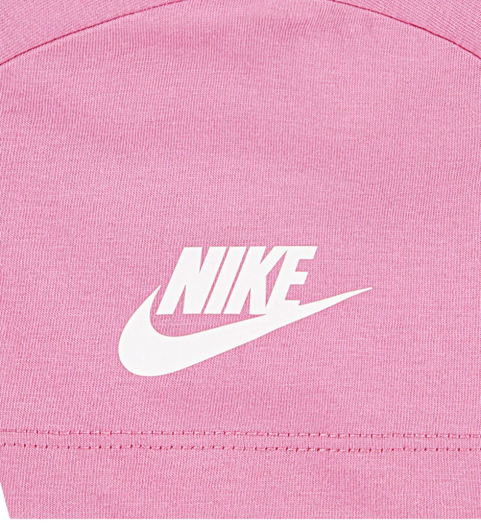 Nike T-shirt - Floral - Magic Flamingo