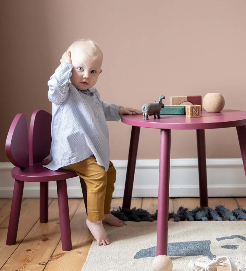 Nofred Børnestol - Mouse Chair - Bordeaux