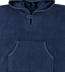 Nørgaard Madsens Badeponcho m. Hætte/Lomme - 70x50 cm - Navy