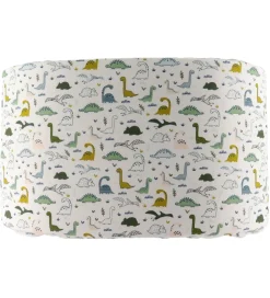 Nørgaard Madsens Sengerand - Hvid m. Dinosaur