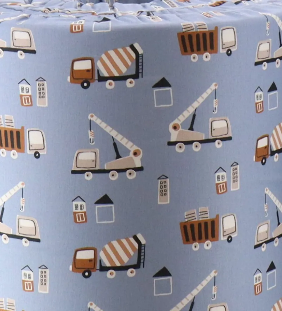 Nørgaard Madsens Sengerand - Blå m. Cementblander