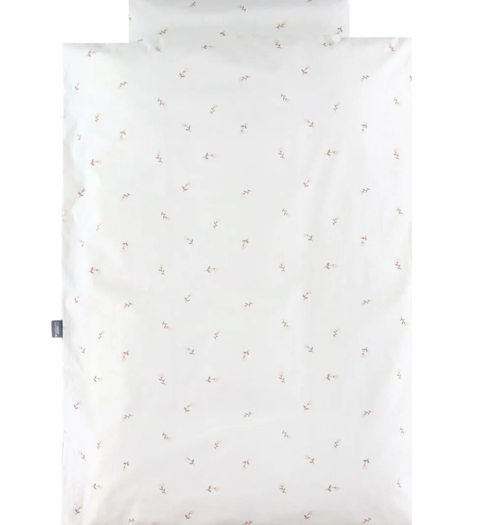 Nørgaard Madsens Sengetøj - Voksen - Off White m. Mauve Blomster