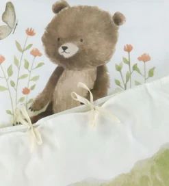 Nørgaard Madsens Sengetøj - Baby - Hvid m. Bambi