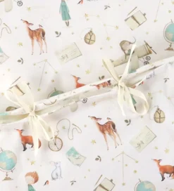 Nørgaard Madsens Sengetøj - Junior - Off White m. Videnskabsfolk