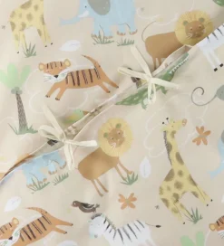 Nørgaard Madsens Sengetøj - Voksen - Natur m. Zoo Dyr