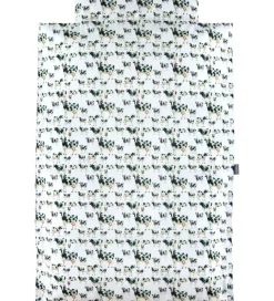 Nørgaard Madsens Sengetøj - Baby - Hvid m. Køer