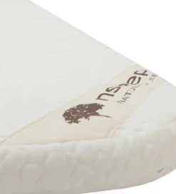 Nsleep Barnevognsmadras - Naturlatex - 36x96 cm - Hvid