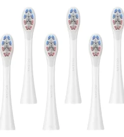 OCLEAN Tandbørste-hoveder - Delicate Care - 6-pak - Hvid
