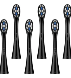 OCLEAN Tandbørste-hoveder - Delicate Care - 6-pak - Sort