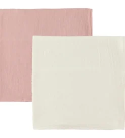 OOh Noo Stofbleer - 2-pak - 65x65 cm - Ivory & Blush