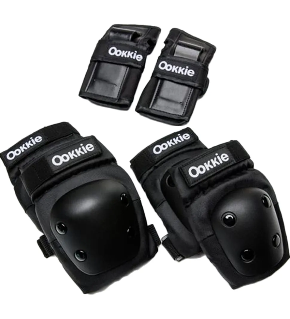 Ookkie Beskyttelsessæt - Safety Pads x-small - Sort