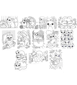 Ooly Maleark - Undercover Art - 12 Stk. - Smitten Kitten