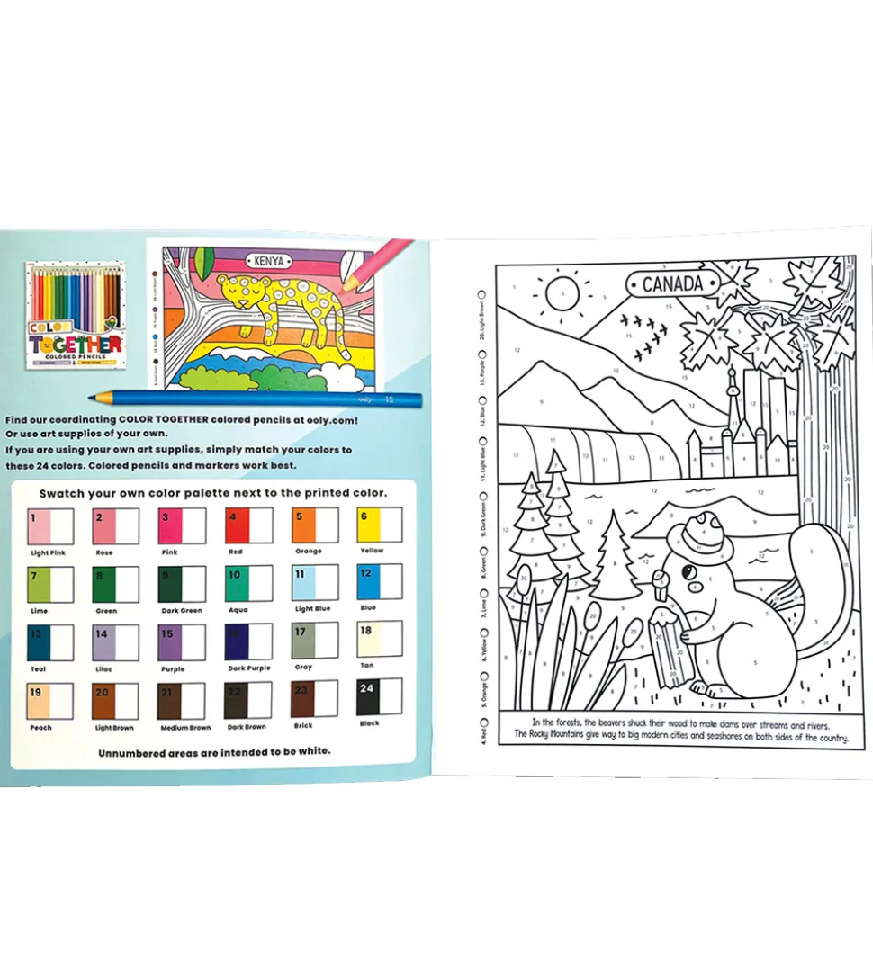 Ooly Malebog - Color By Numbers - Wonderful World