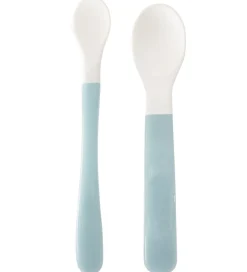 Oopsy Bløde Skeer - 2-pak - Lyseblå/Hvid