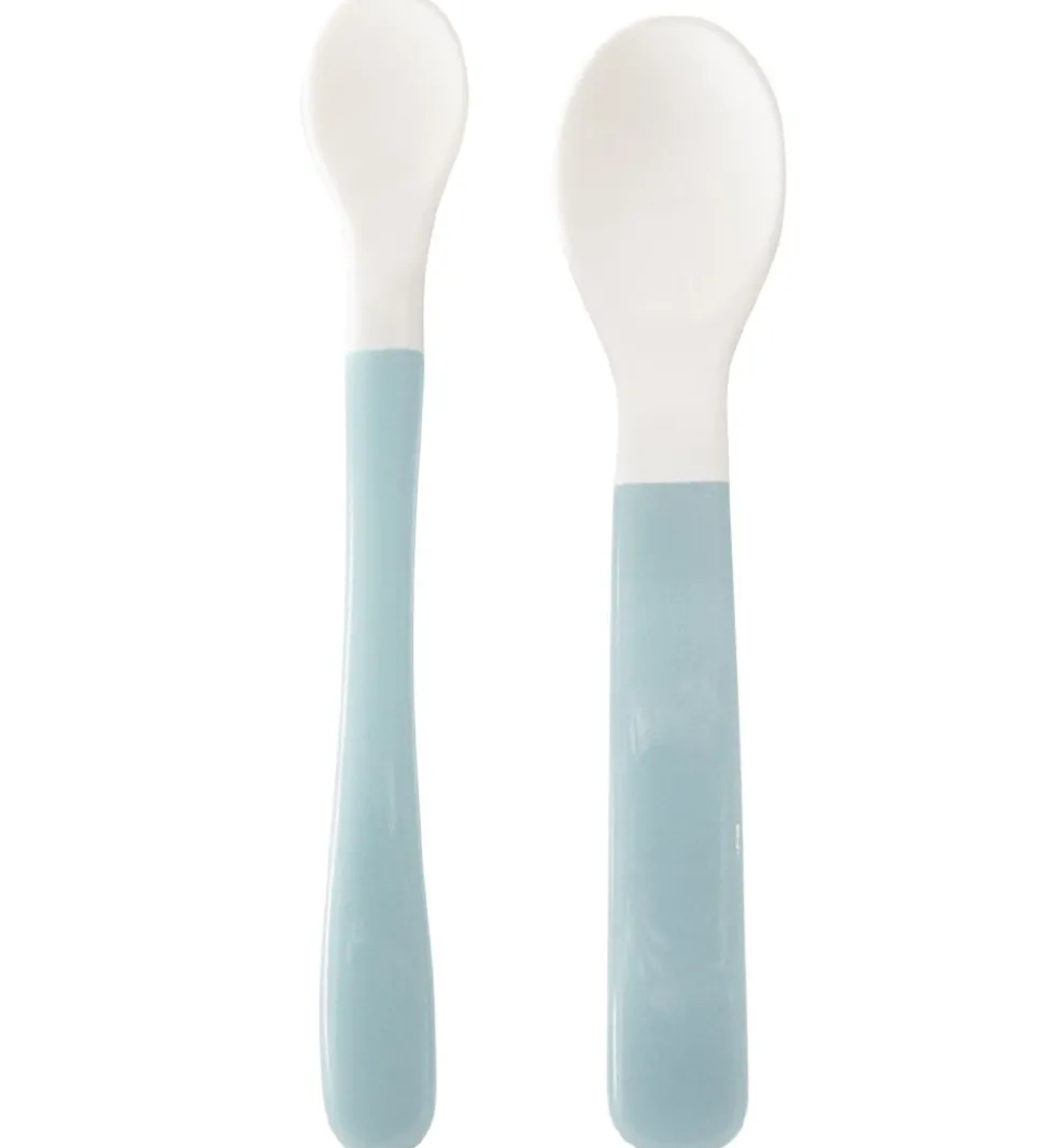 Oopsy Bløde Skeer - 2-pak - Lyseblå/Hvid