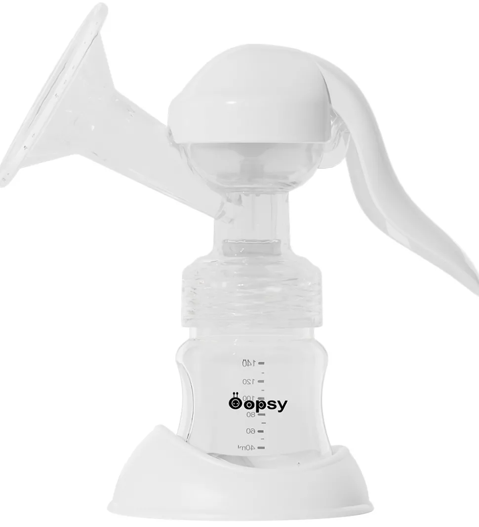 Oopsy Brystpumpe - Manuel - Hvid