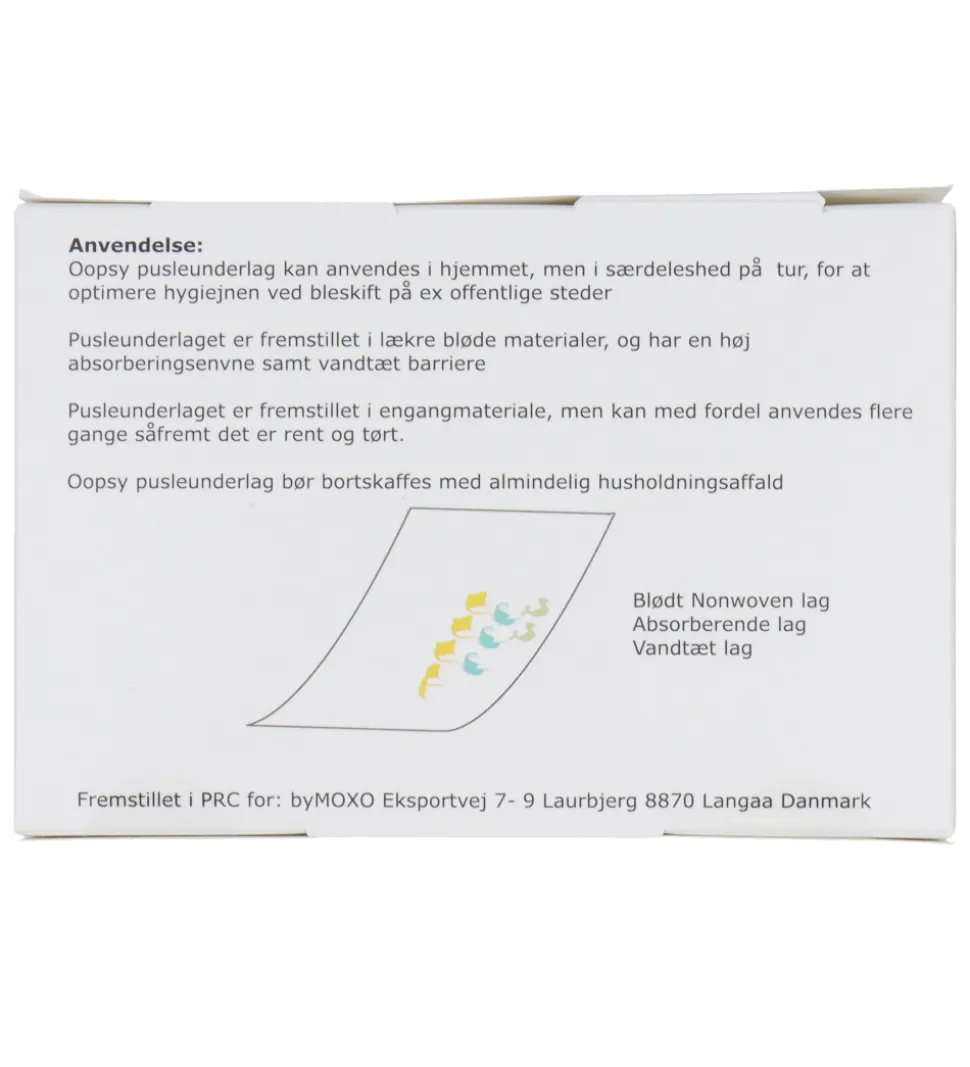 Oopsy Pusleunderlag - 5-pak