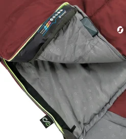 Outwell Sovepose - Contour Lux - Rød