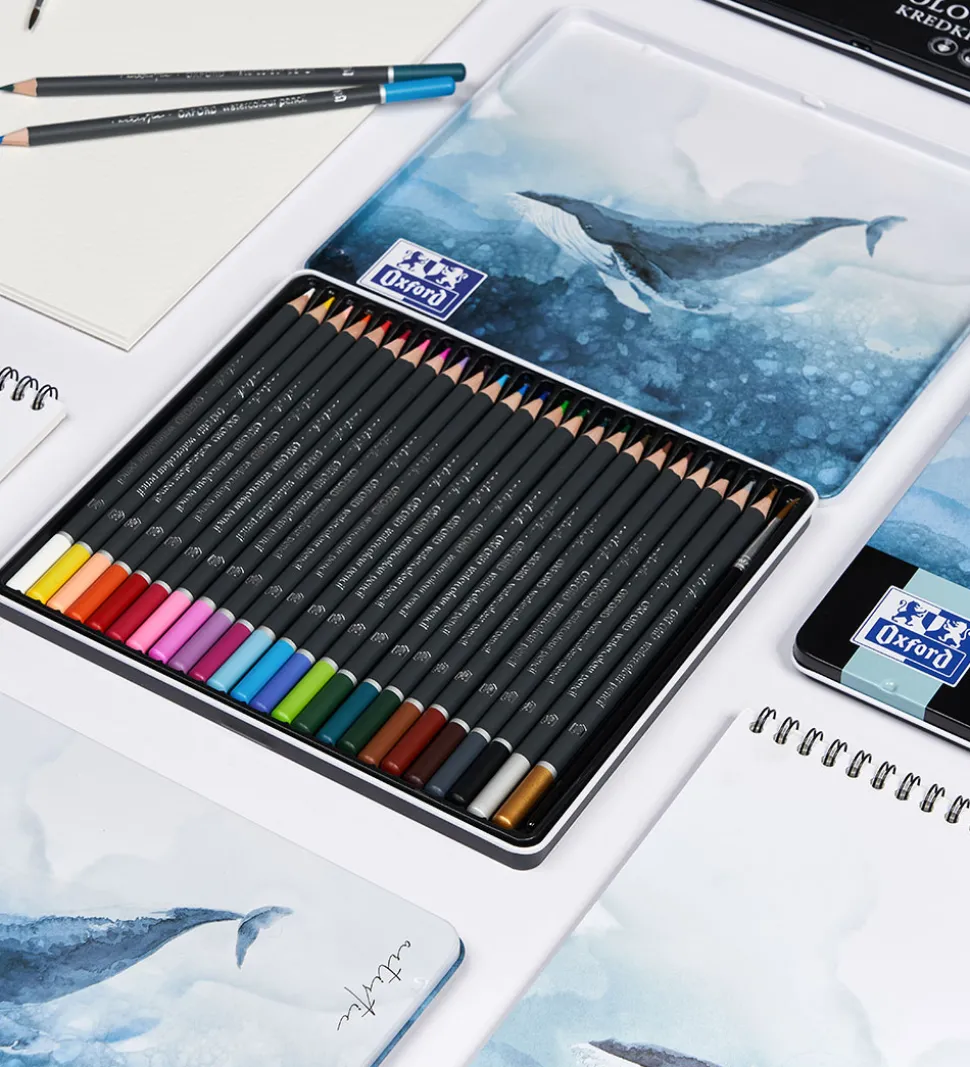 Oxford Skitseblok - A4 - Creative Pad Watercolour