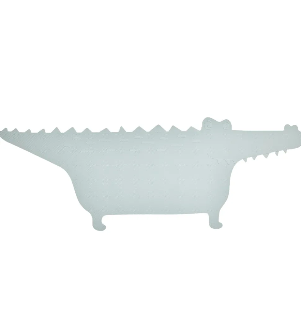 OYOY Bademåtte - Crocodile Gustav - Pale Mint