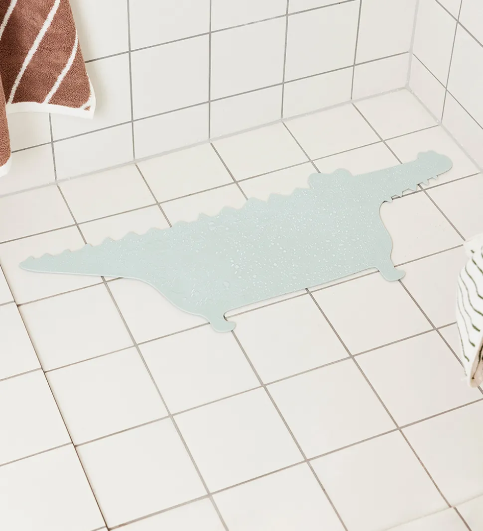 OYOY Bademåtte - Crocodile Gustav - Pale Mint