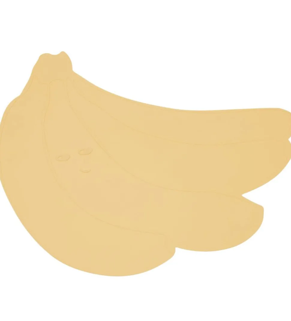 OYOY Dækkeserviet - Silikone - Placemat - Banana