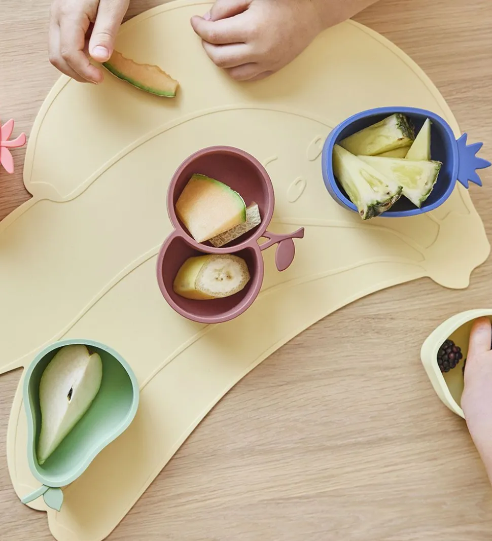 OYOY Dækkeserviet - Silikone - Placemat - Banana