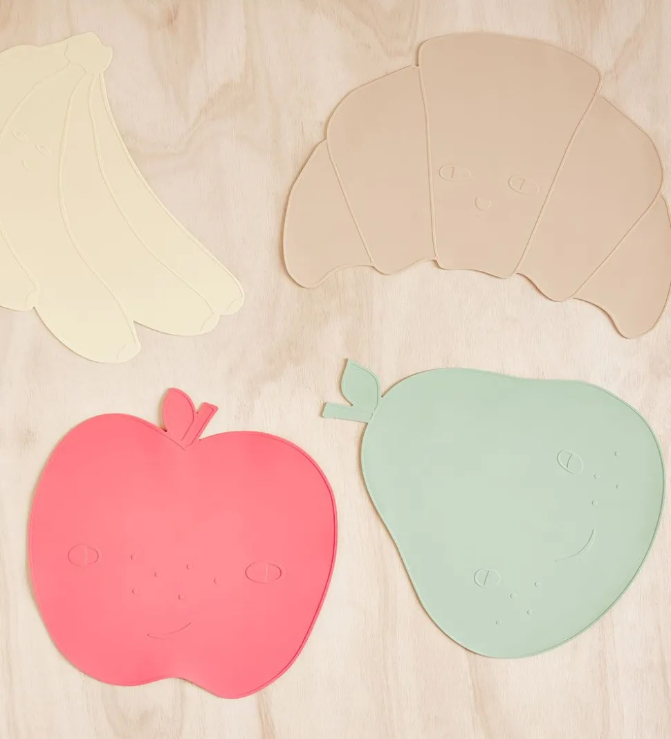 OYOY Dækkeserviet - Silikone - Placemat - Croissant