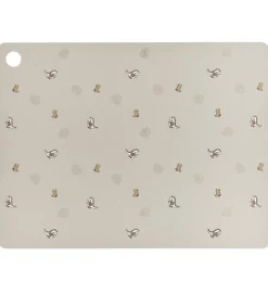 OYOY Dækkeserviet - Silikone - Dina Dino - Clay