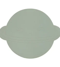 OYOY Dækkeserviet - Silikone - Planet - Pale Mint