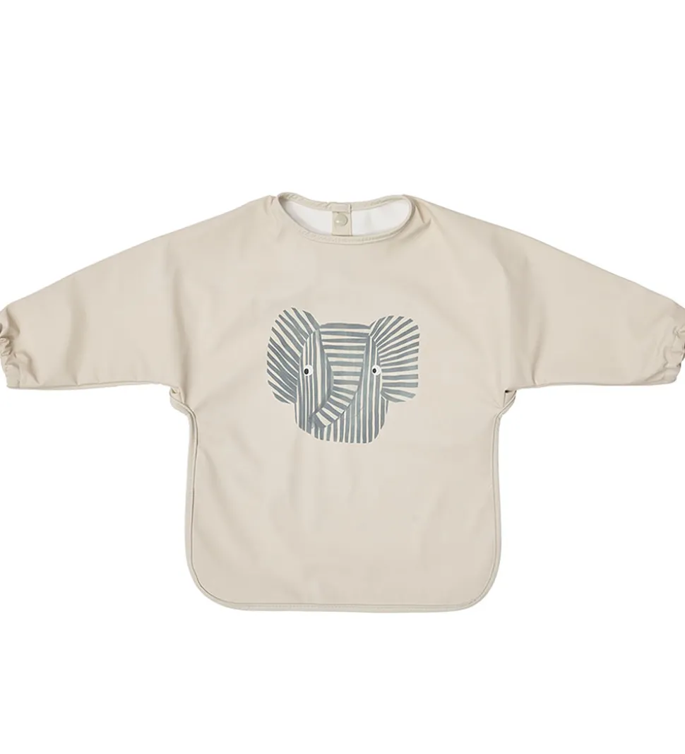 OYOY Forklæde - Erik Elephant - Beige