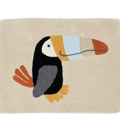 OYOY Gulvtæppe - 90x70 cm - Tukan