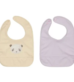 OYOY Hagesmække - 2-pak - Lun Lun Panda - Vanilla/Lavender