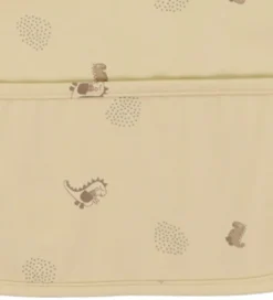 OYOY Hagesmække - 2-pak - PU - Dino - Butter/Cherry Red