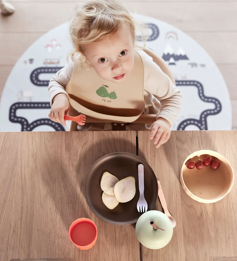 OYOY Hagesmække - Silikone - 2 stk. - Yummy - Minty/Camel