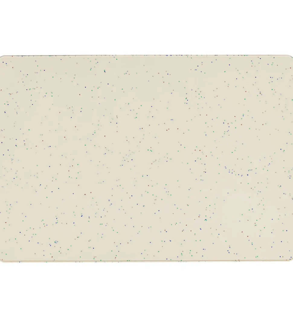 OYOY Kreativitetsmåtte - Silikone - Confetti - Off White