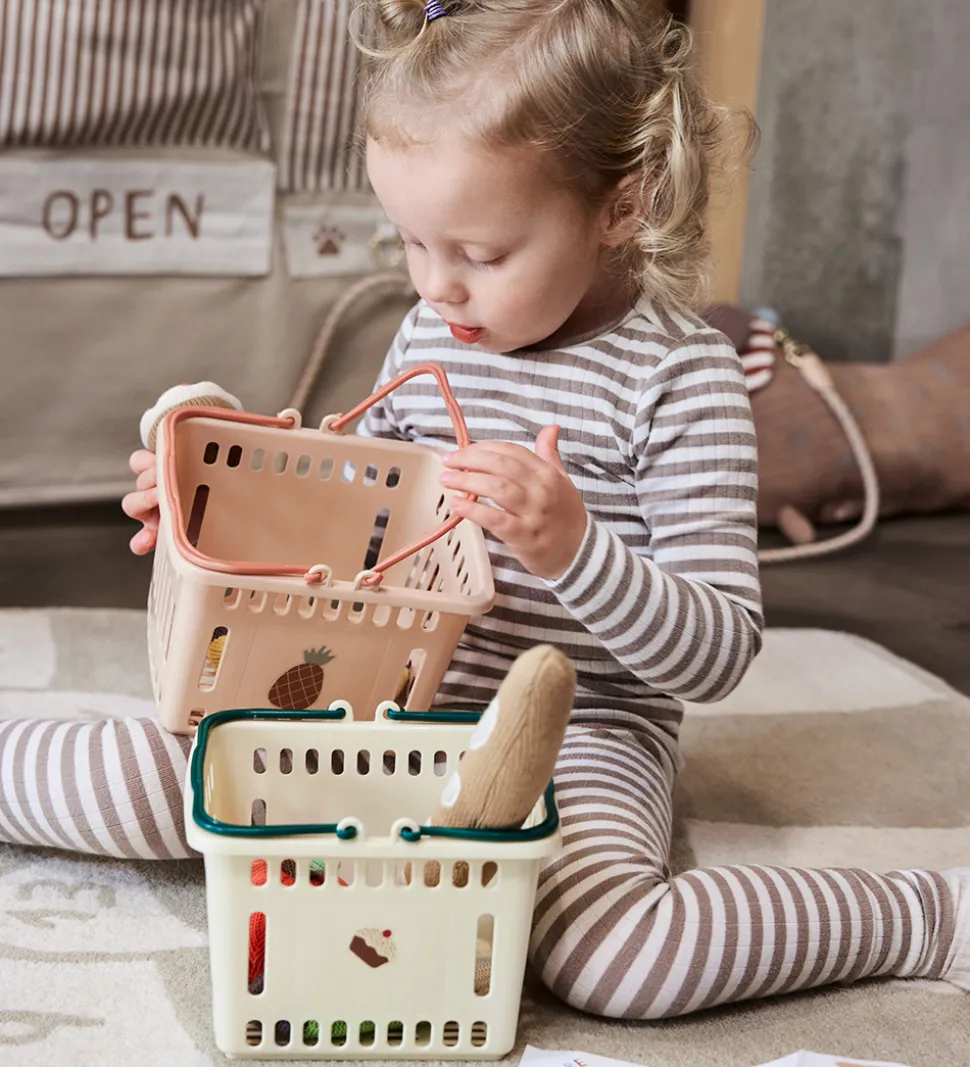 OYOY Kurv - Yummy Shopping Basket - Coral