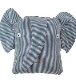 OYOY Pyntepude - 32x44 cm - Elefant - Denim