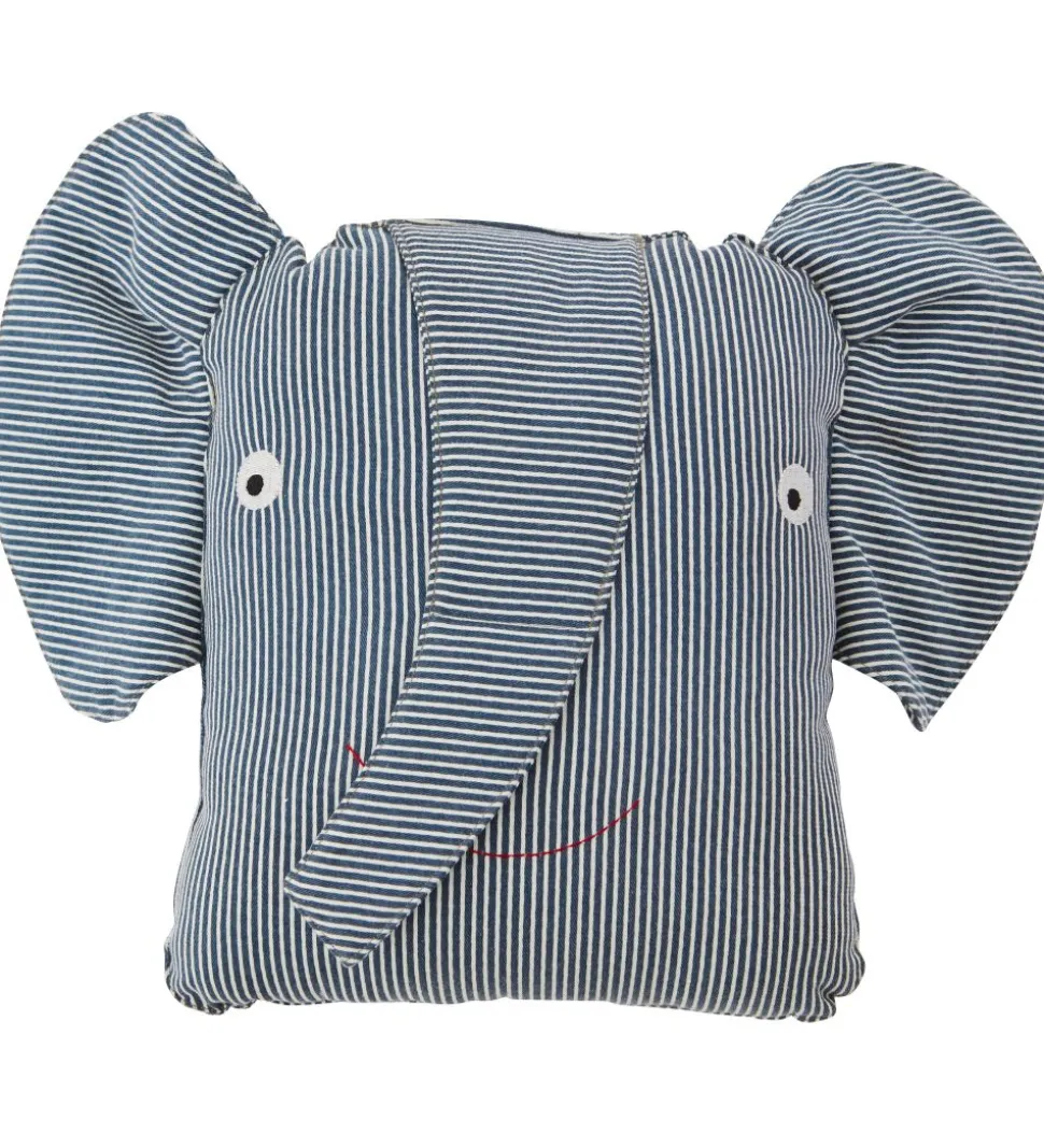 OYOY Pyntepude - 32x44 cm - Elefant - Denim