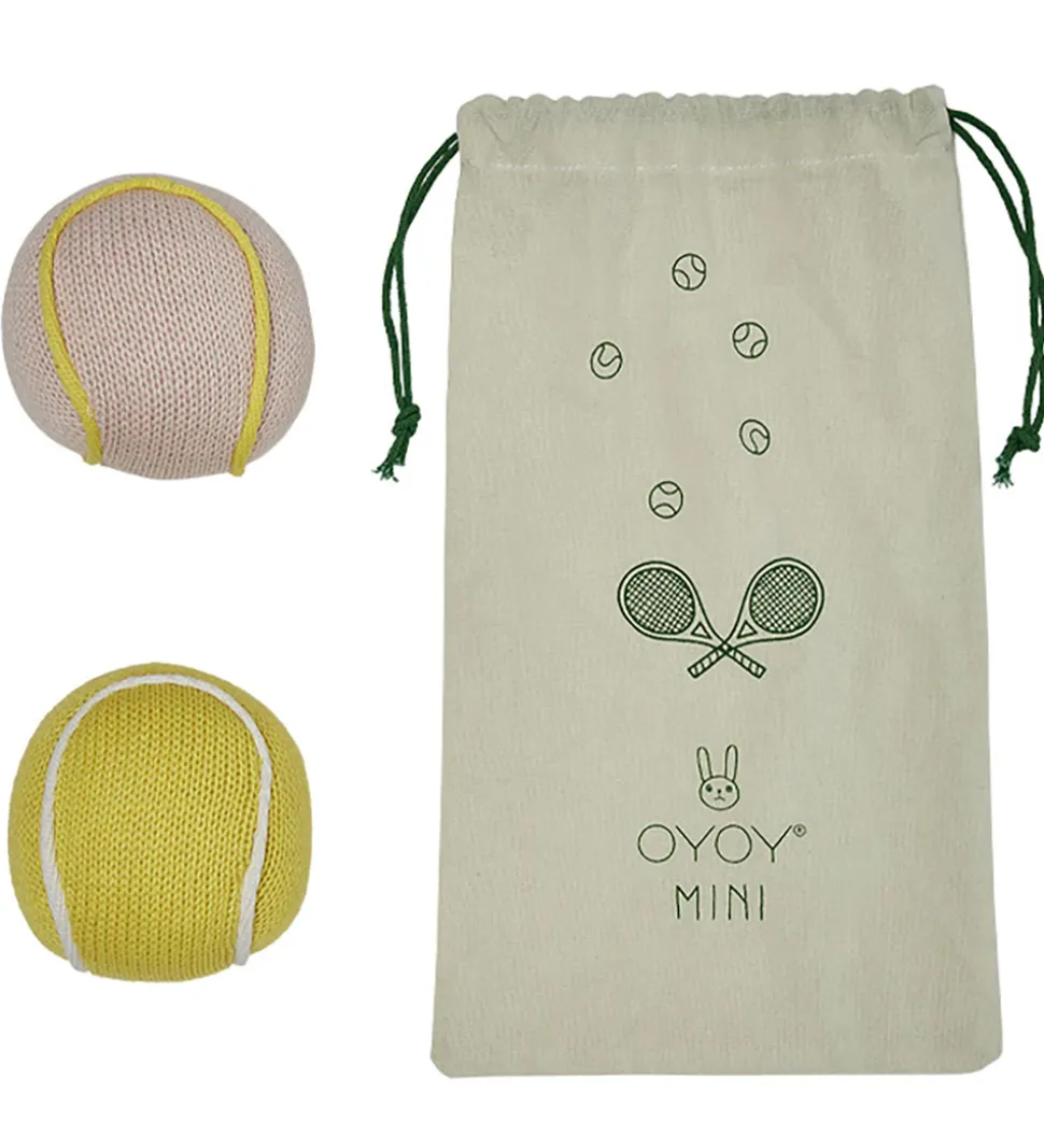 OYOY Range - Tennisbolde - Yellow / Rose