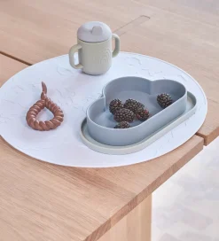 OYOY Skeer - 2-pak - Mellow - Dusty Blue/Choco