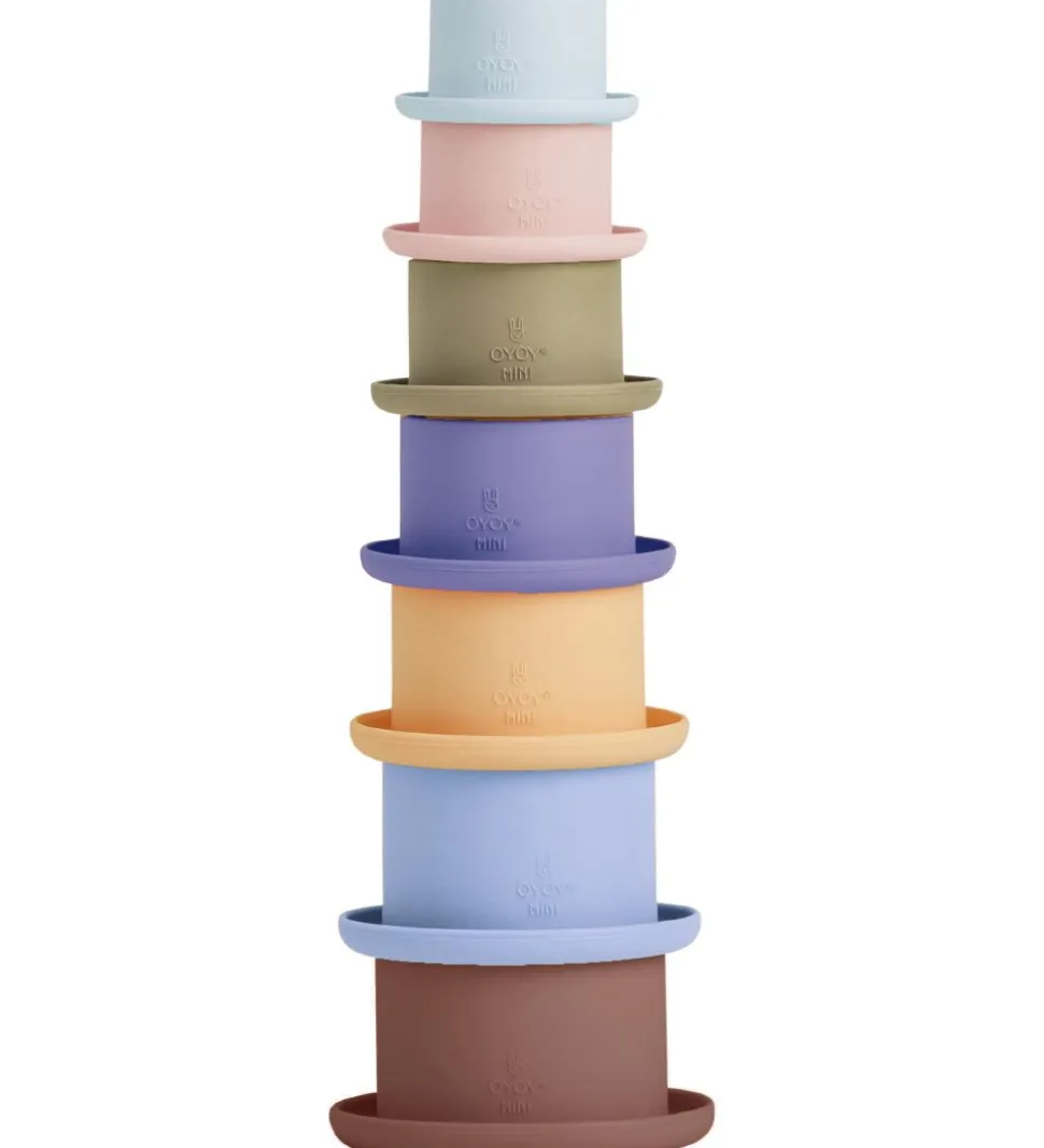 OYOY Stablekopper - Tawa Silikone - Caramel/Blue