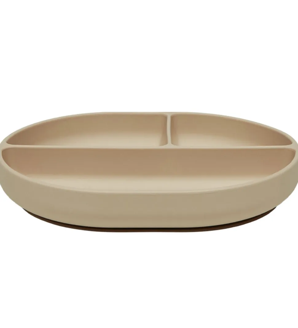 OYOY Tallerken - Enkei Suction - Silikone - Beige