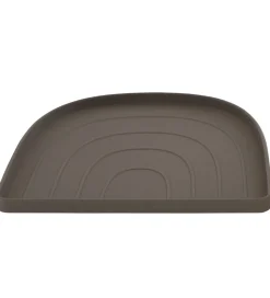 OYOY Tallerken & Skål - Silikone - Rainbow - Choko/Vanilla