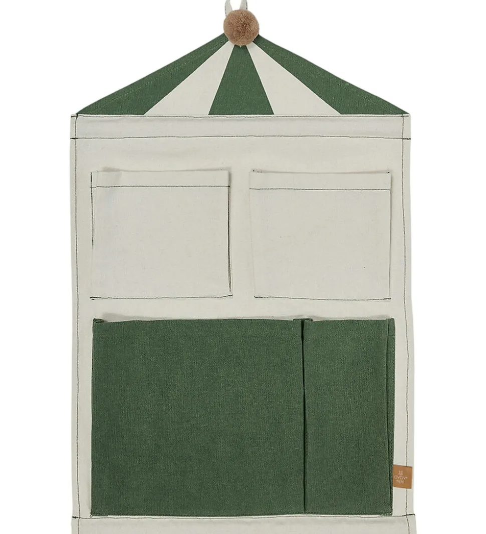 OYOY Vægopbevaring - Circus - Clay/Grøn