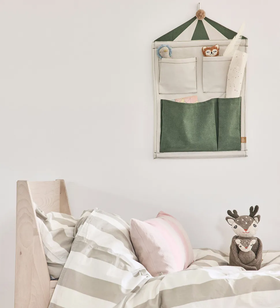 OYOY Vægopbevaring - Circus - Clay/Grøn