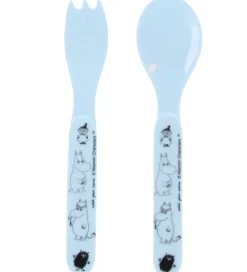 Petit Jour Paris Bestik - 2 stk. - Ske/Gaffel - Moomin - Blå