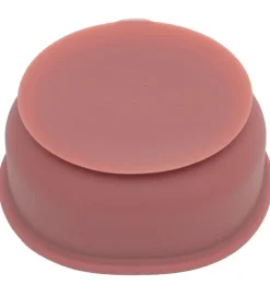 Petit Monkey Skål m. Sugekop - Silikone - Bear - Mahogany Rose